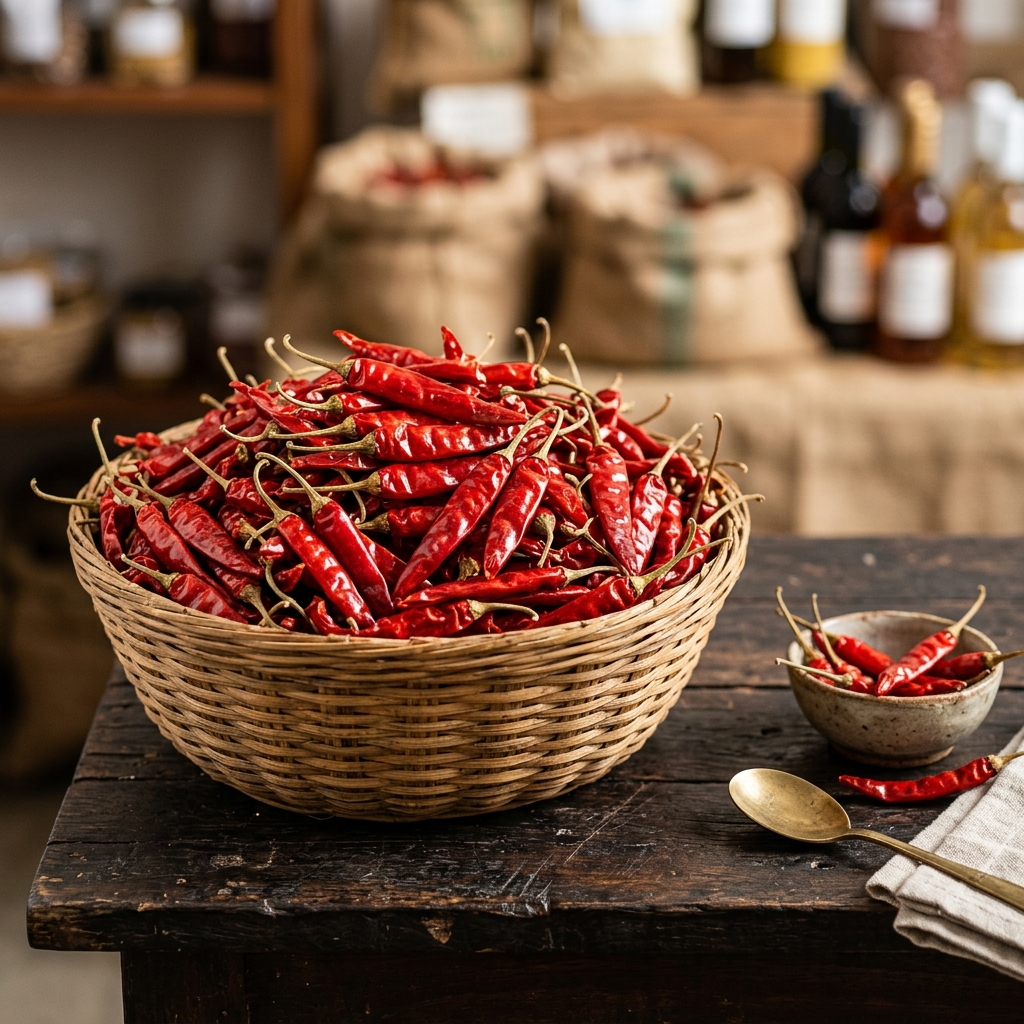 Guntur Whole Dried Red Chilli